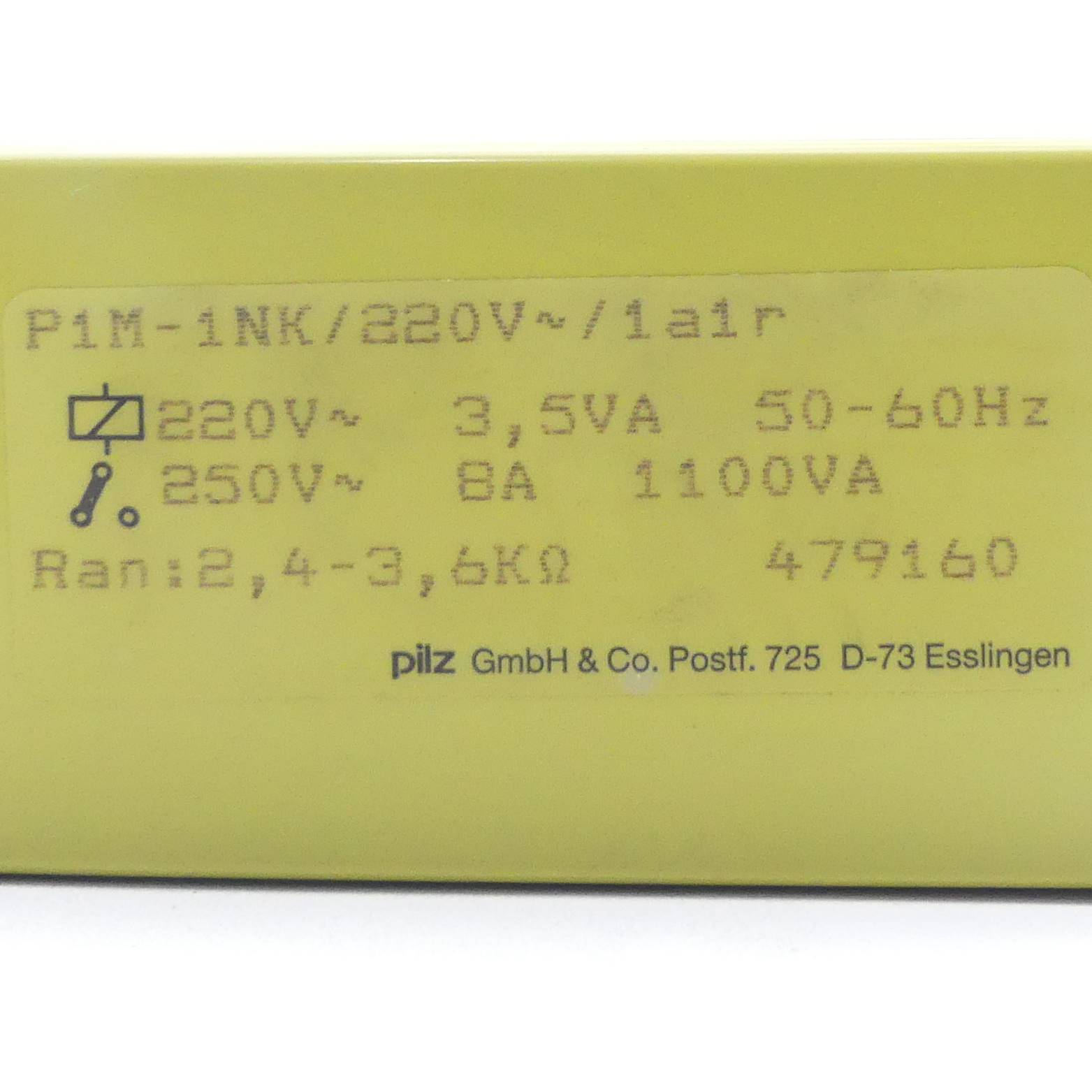 Temperature monitoring relay 