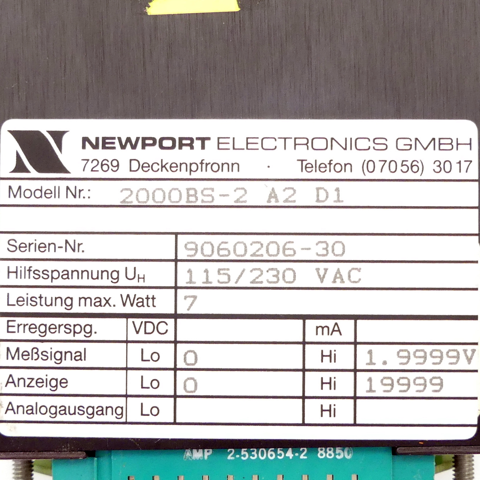 Digitales Voltmeter 