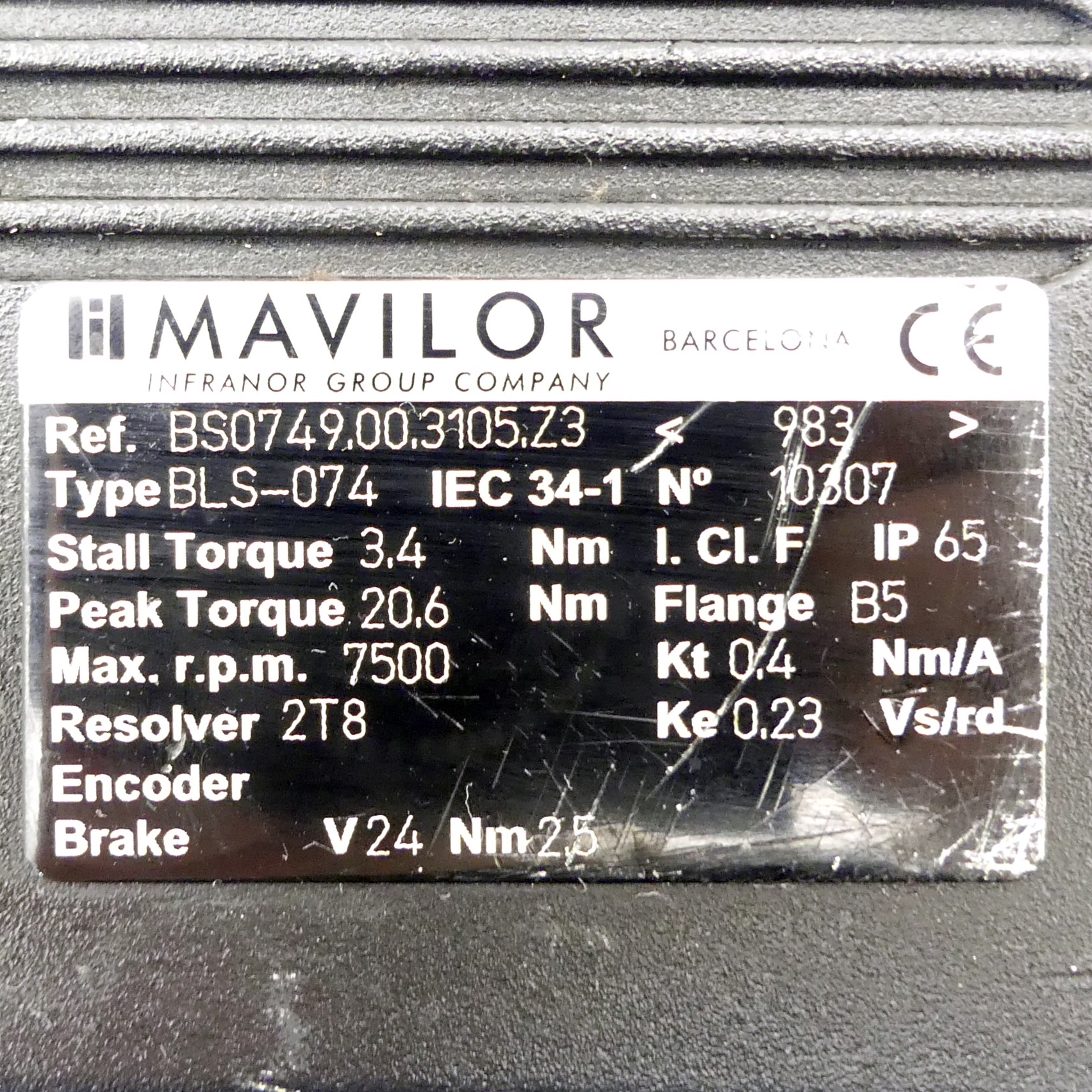 Servo motor BLS-074 