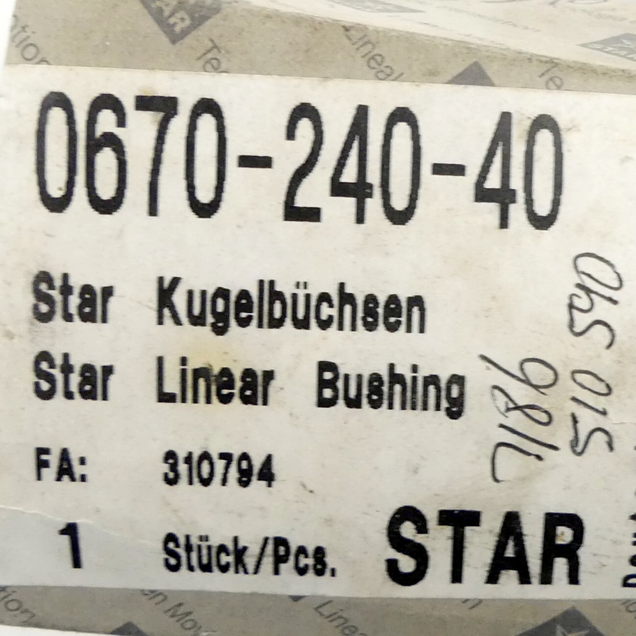 Linear Bushing 