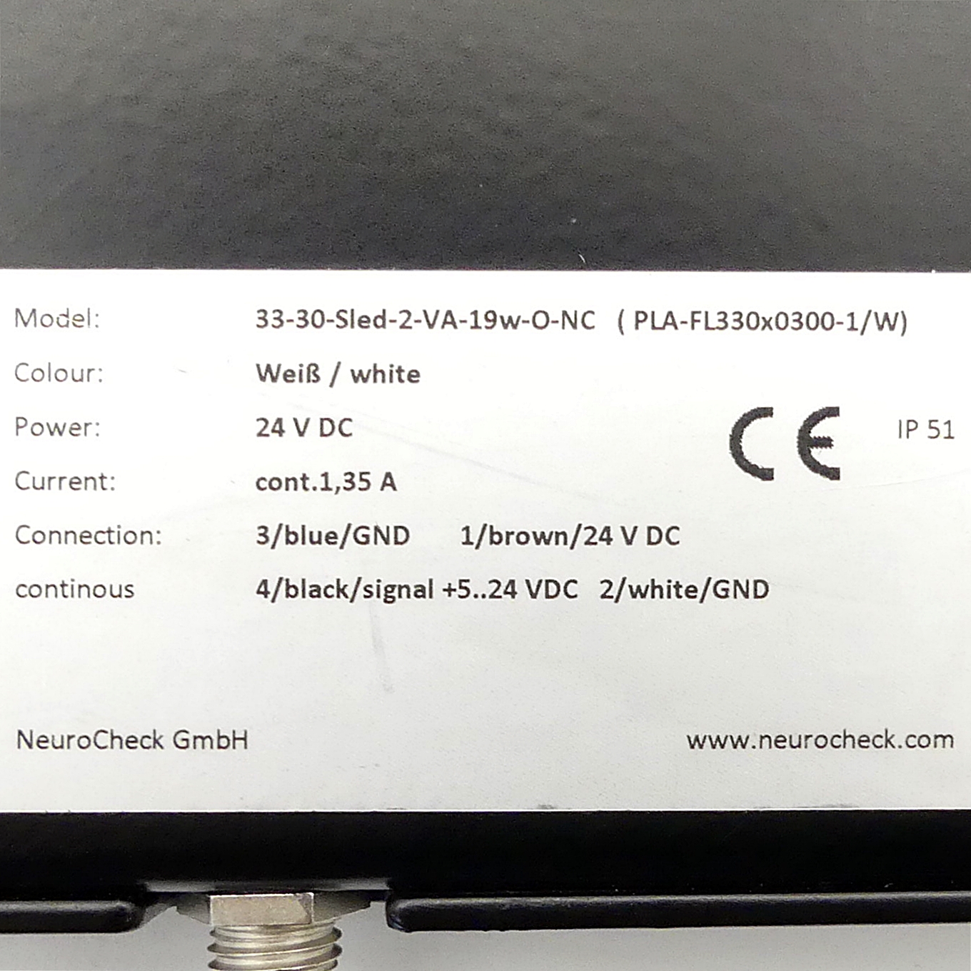 Flächenbeleuchtung 33-30-Sled-2-VA-19w-O-NC 