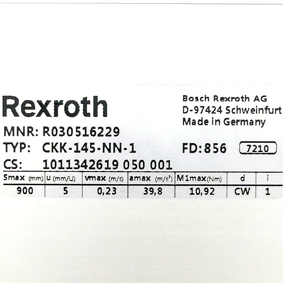 Linear module CKK-145-NN-1 