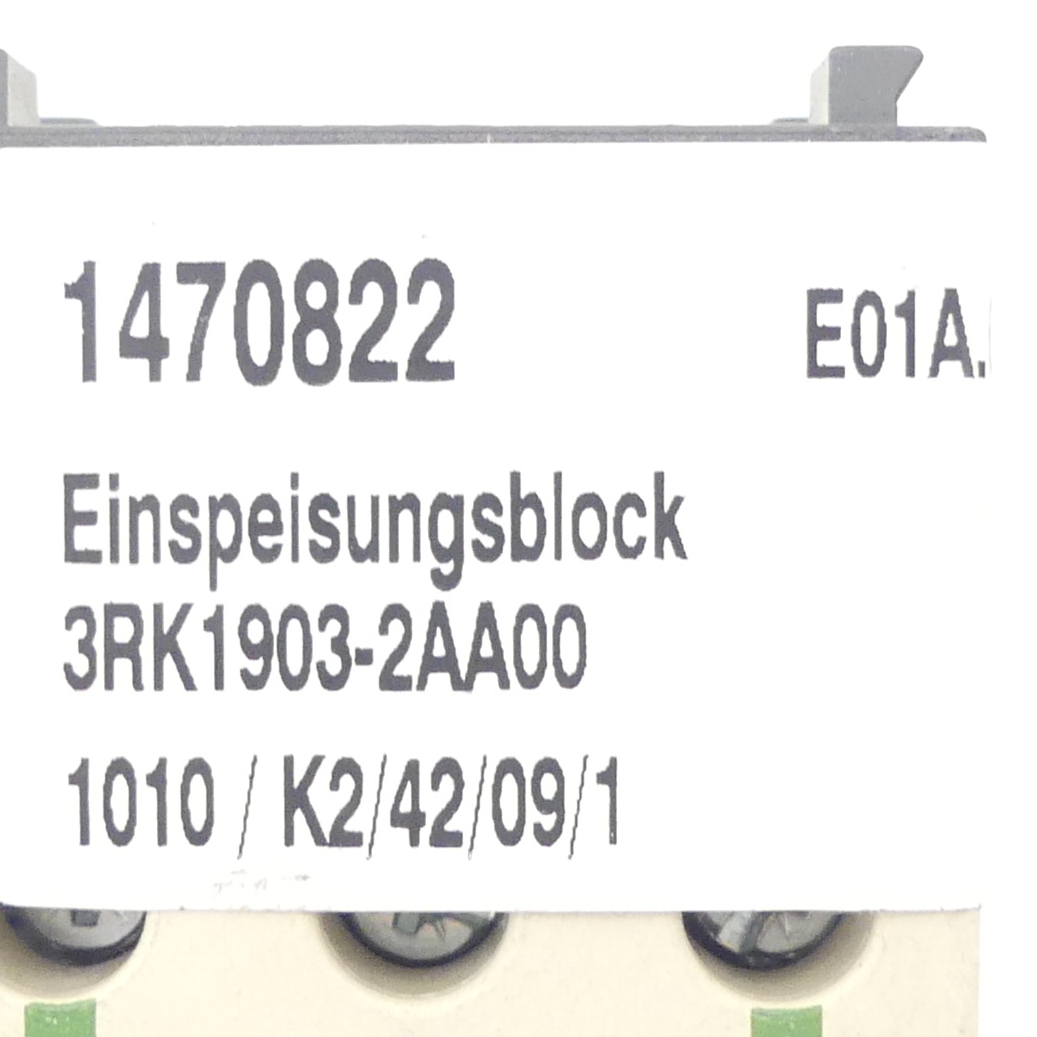 Terminalblock PEN 3RK1903-2AA10 