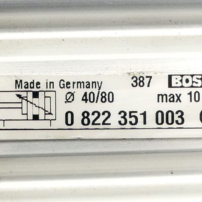 Short stroke cylinder 