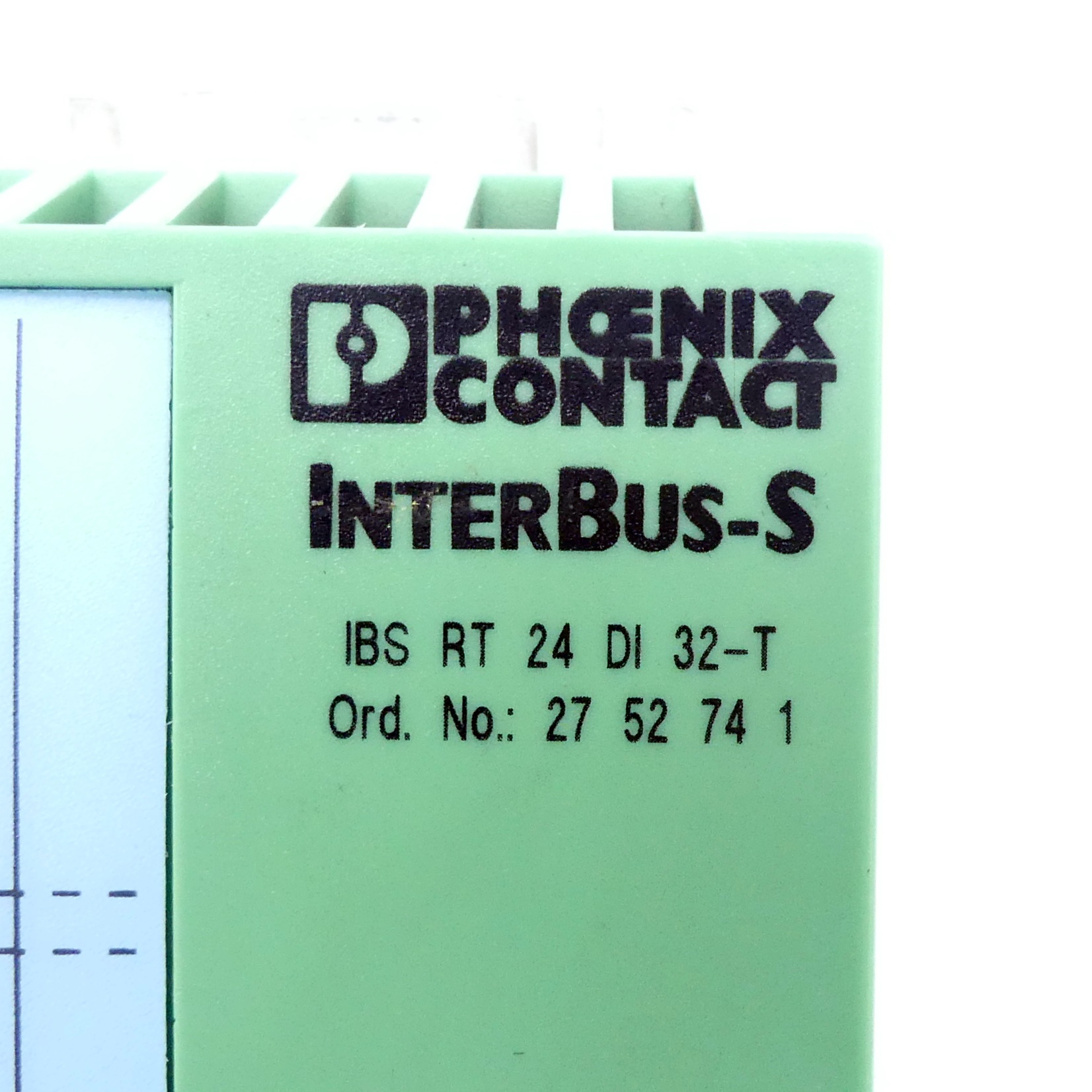 INTERBUS-RT-Digital-Eingabemodul IBS RT 24 DI 32-T 