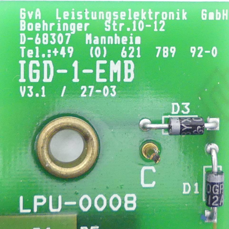 Board Gva power electronics 