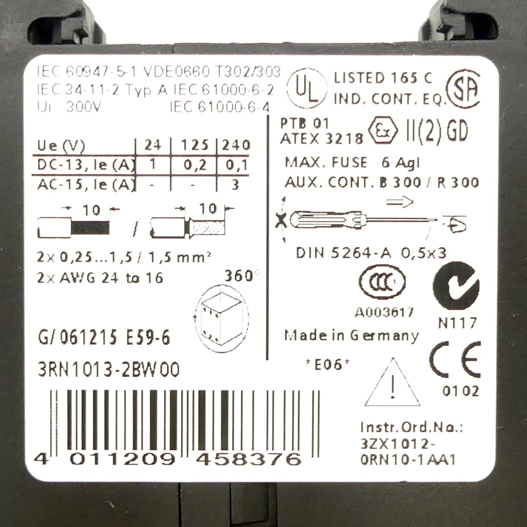 Thermistor-Motorschutz 