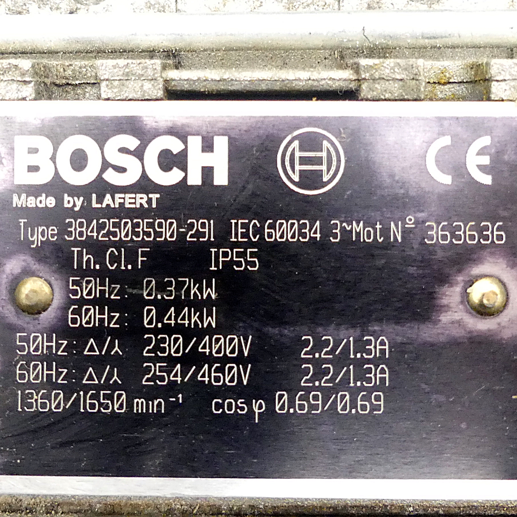 Drehstrommotor IEC 60034 