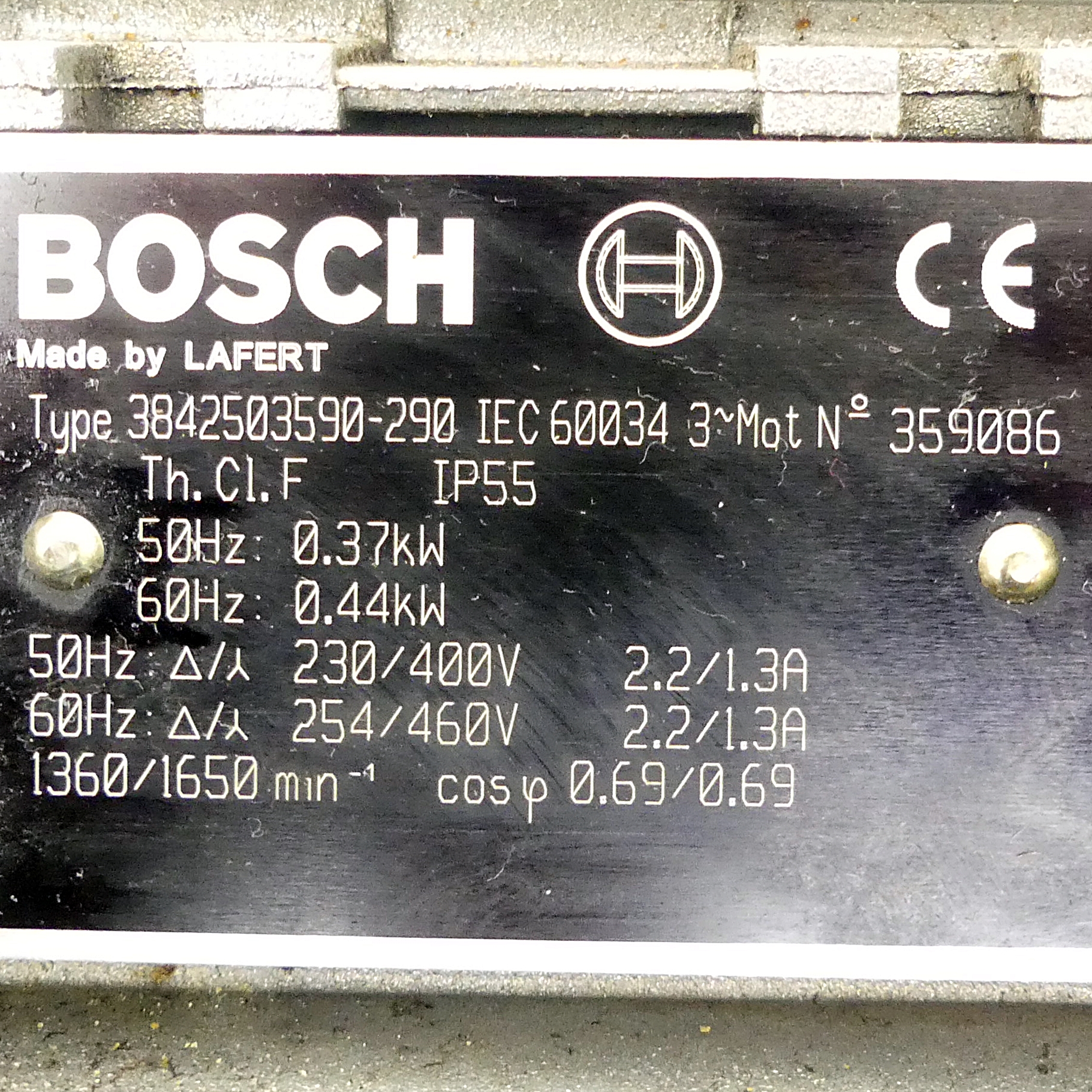 Drehstrommotor IEC 60034 