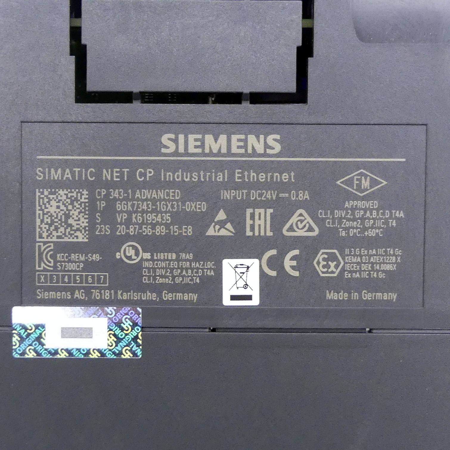 Communications processor SIMATIC NET 