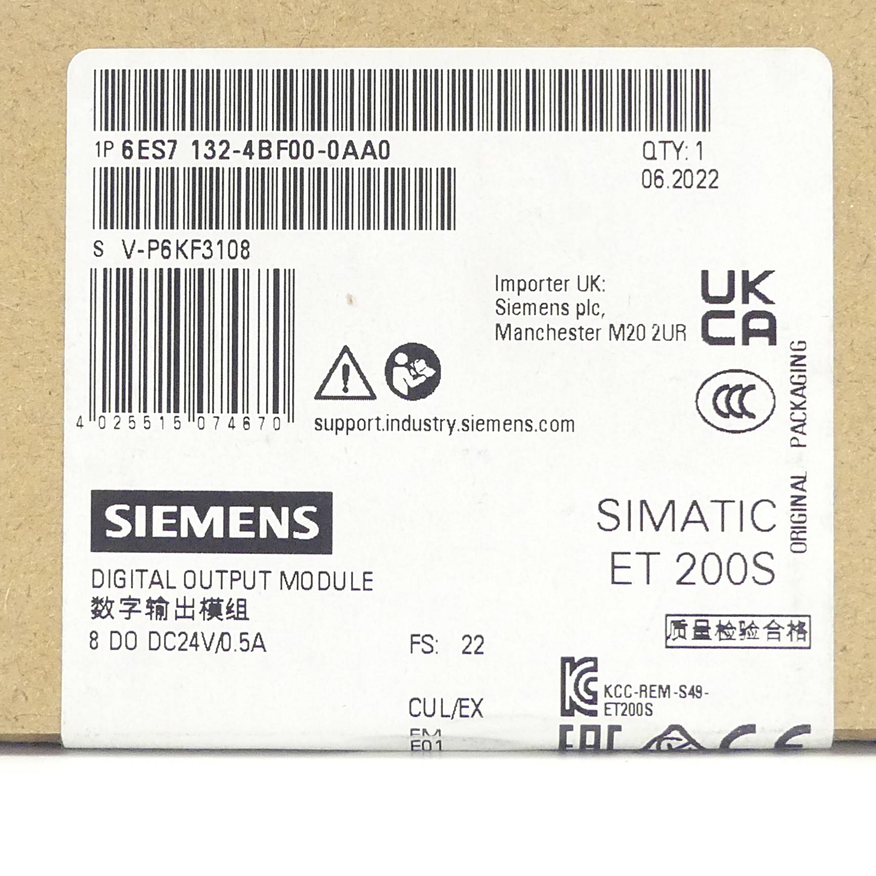 SIMATIC ET SPS-I/O-Modul 