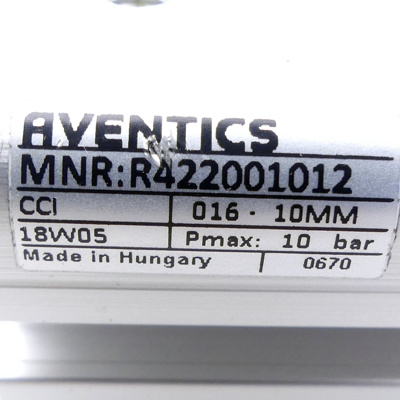 Pneumatic cylinder R422001012 