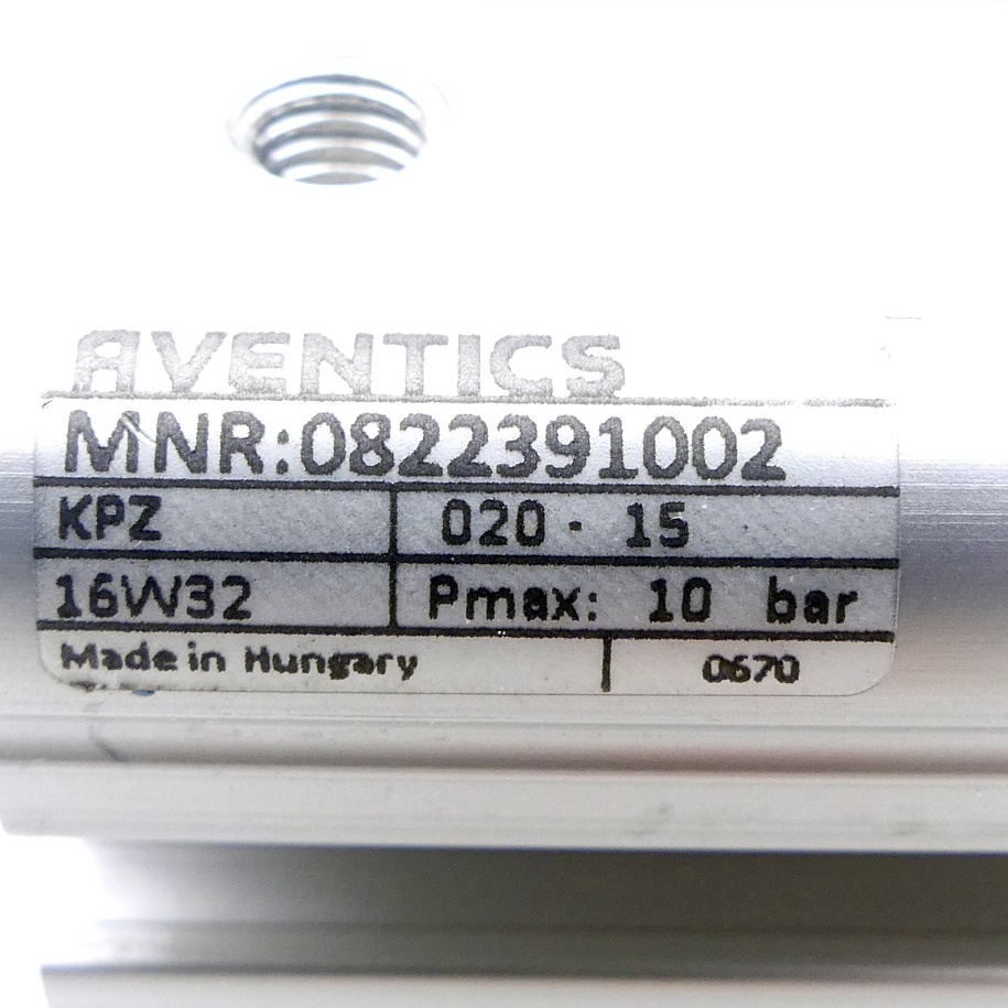 Pneumatic cylinder 0822391002 