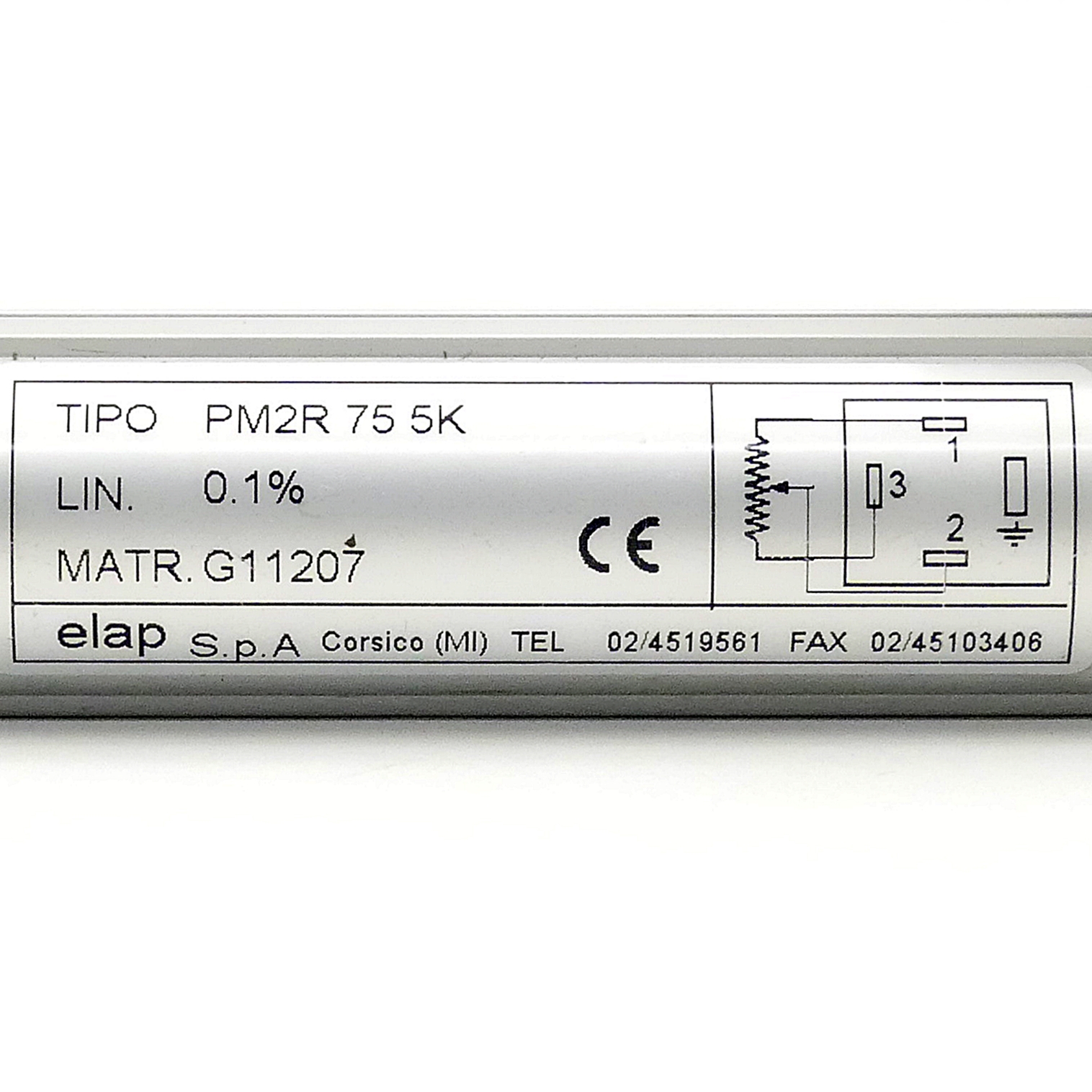 Linear Potentiometer PM2R 75 5K (PR2S 75 5K) 