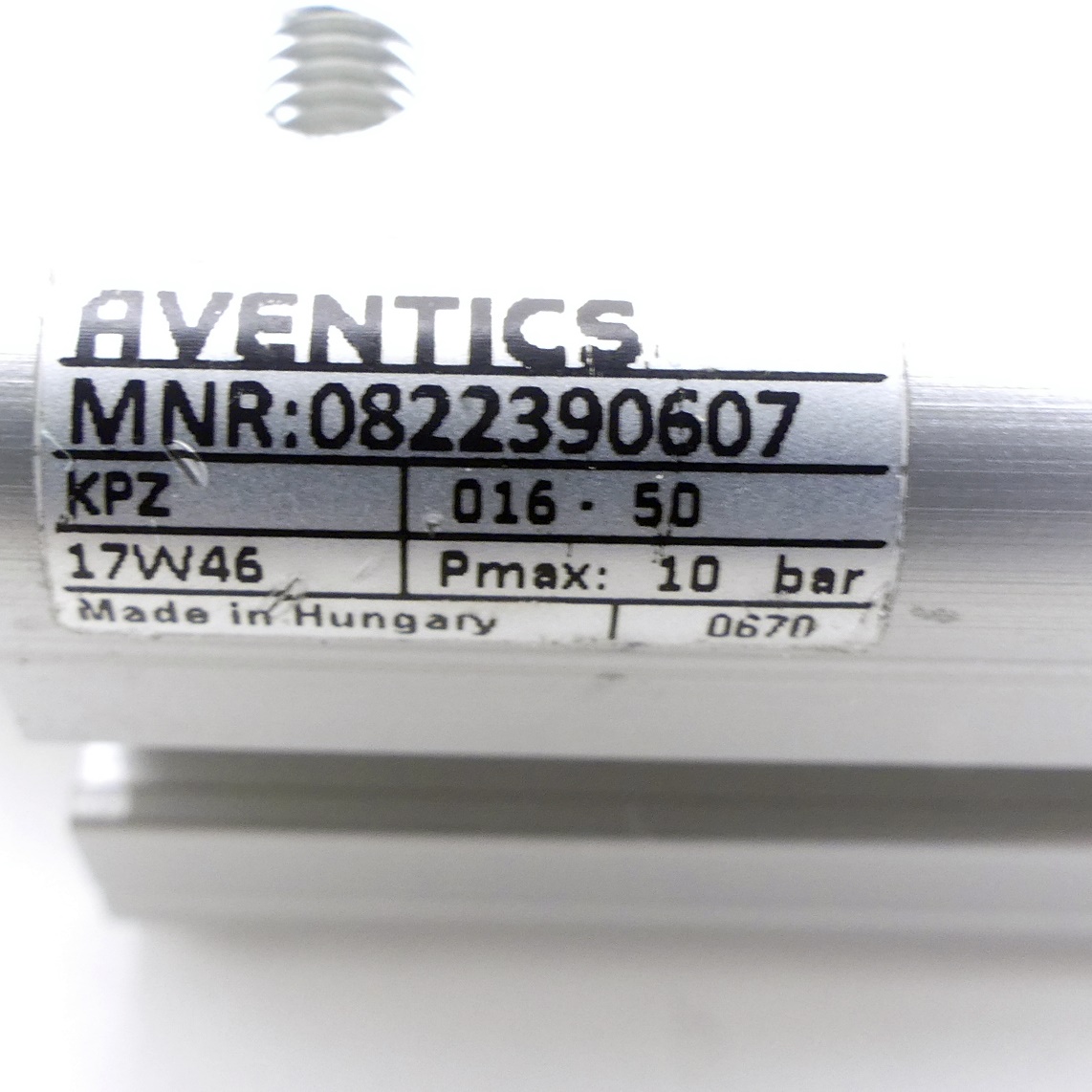 Pneumatic cylinder 0822390607 