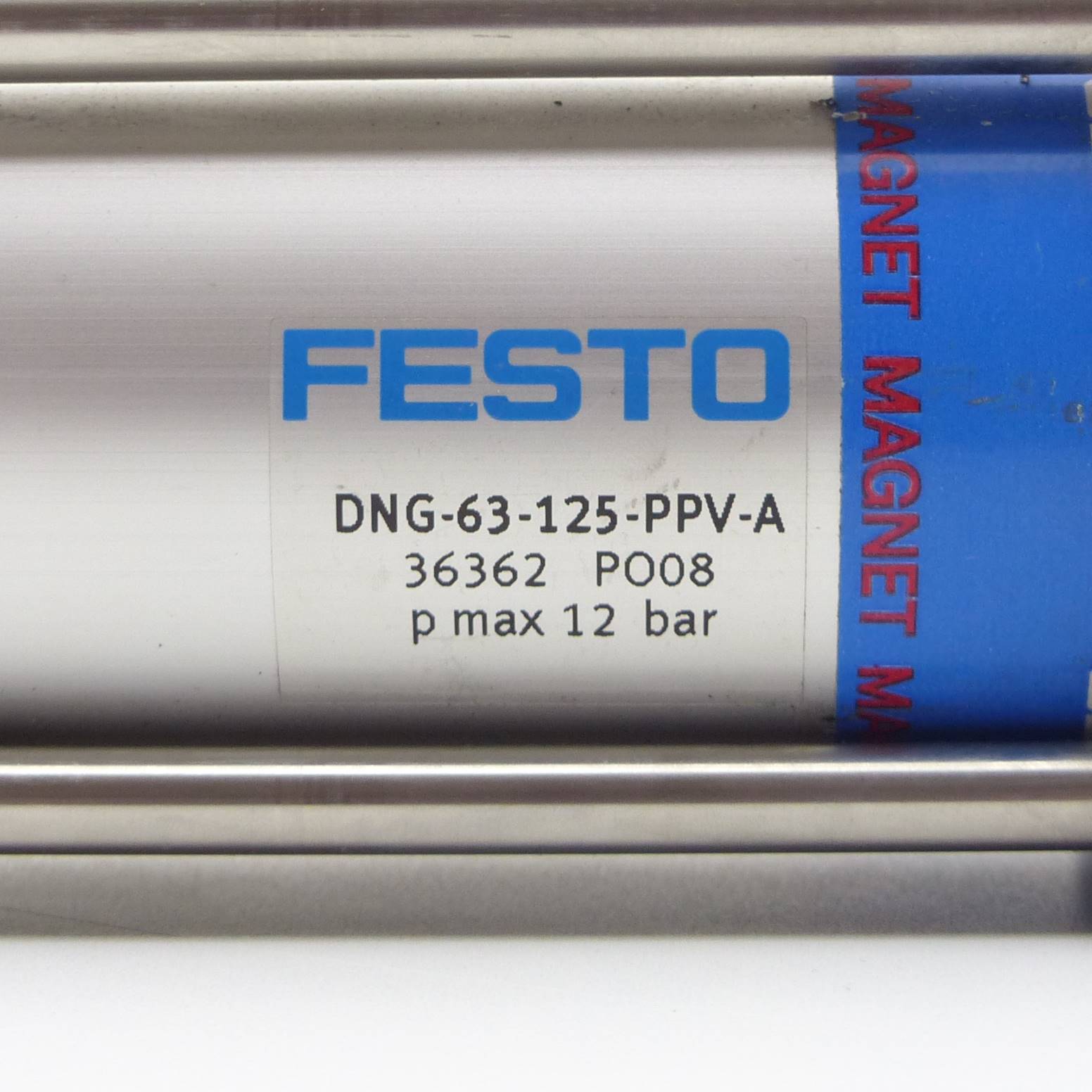 FESTO Kompaktzylinder DNG-63-125-PPV-A 