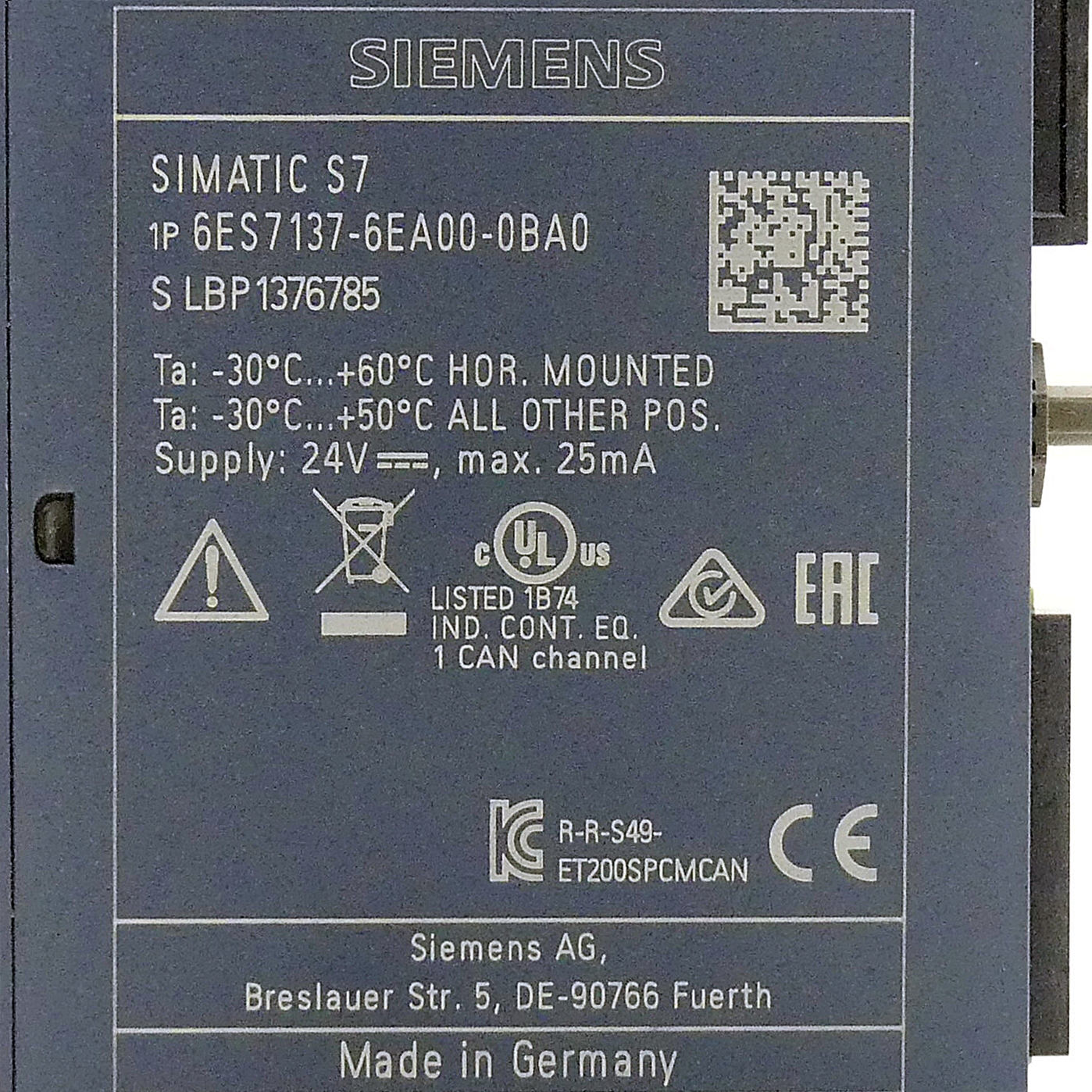 ET 200SP CM CAN Gateway 