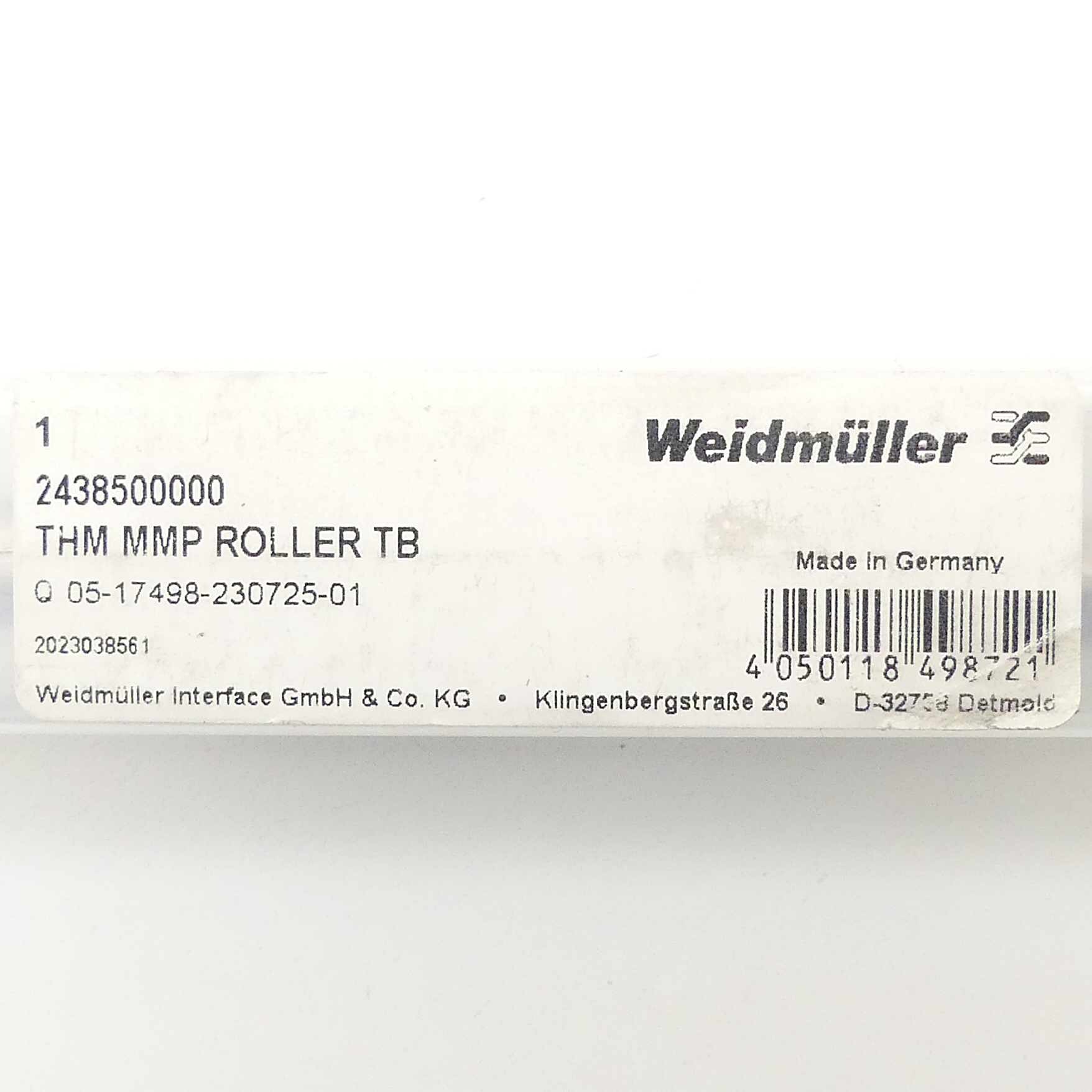 THM MMP ROLLER TB 