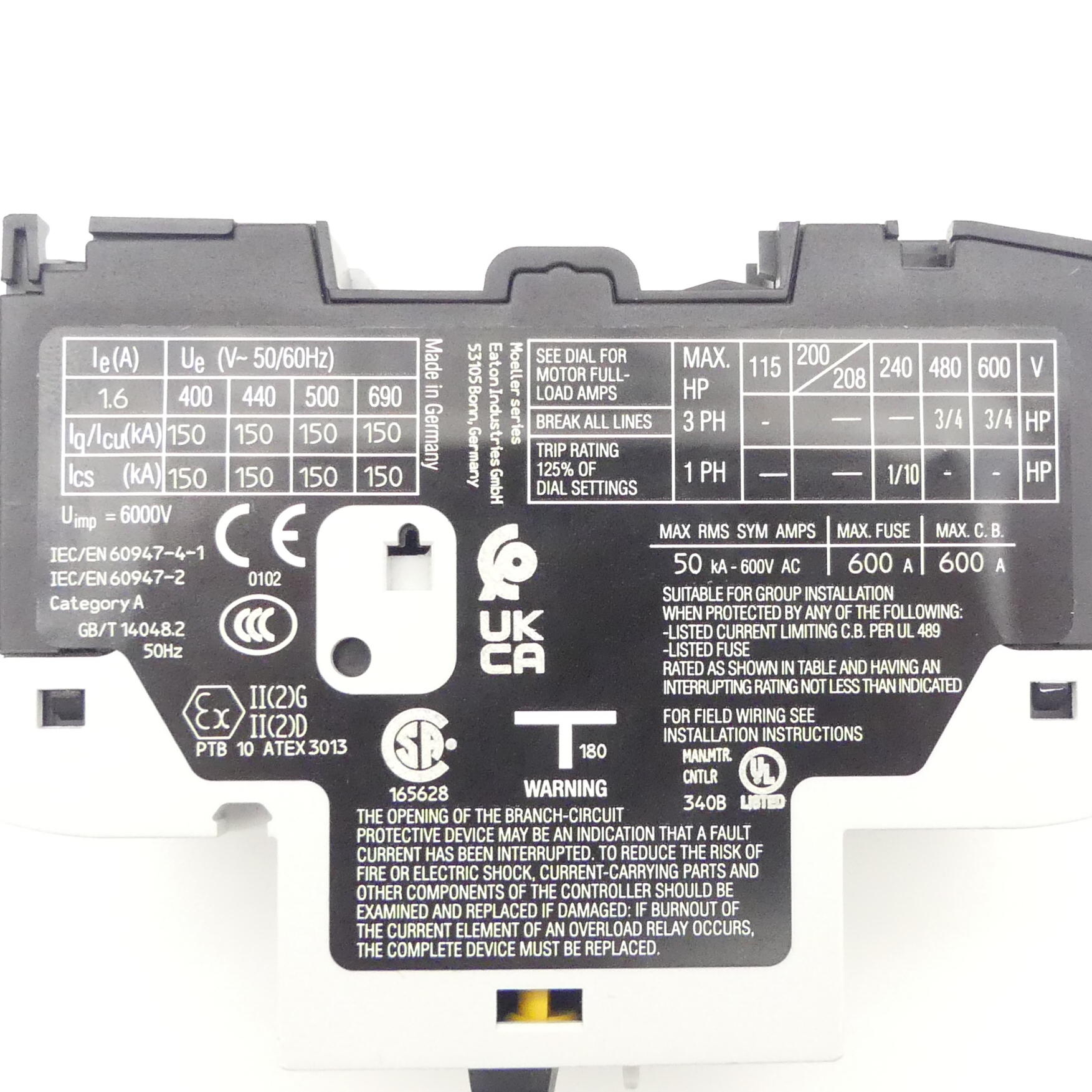 Motorschutzschalter PKZM0-1,6 