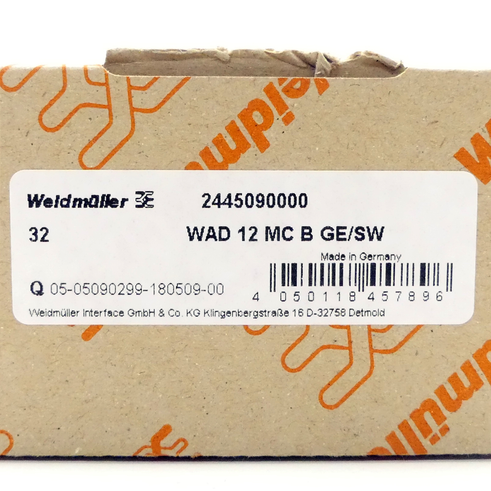 Group markers WAD 12 MC B GE/SW (32 pcs.) 