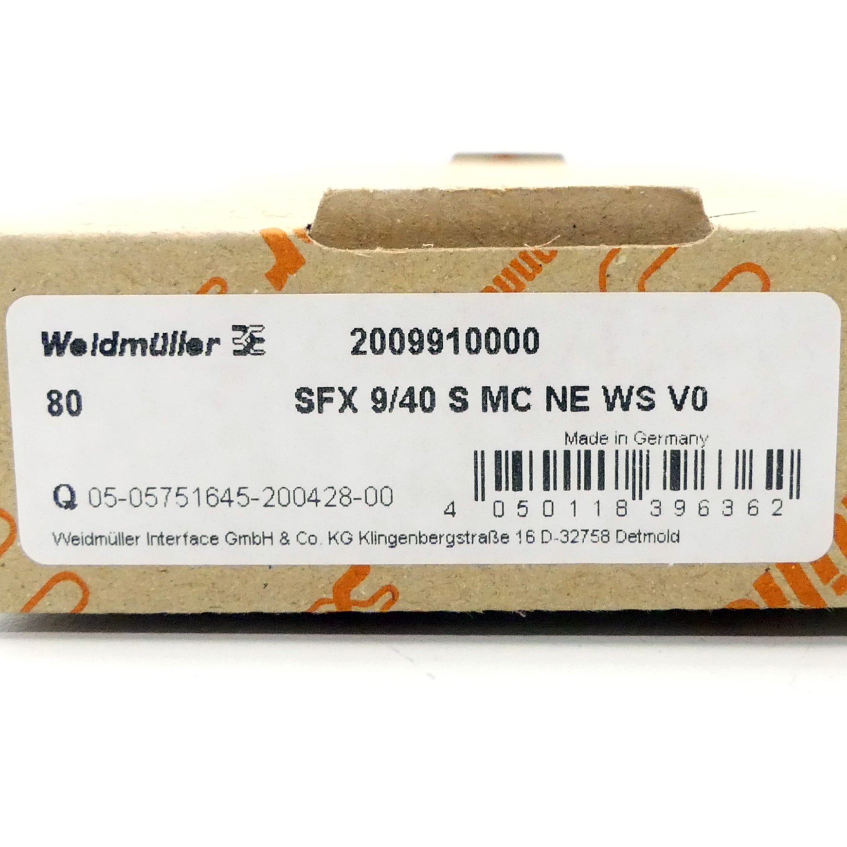 Cable markers SFX 9/40 S MC NE WS V0 (80 pcs.) 