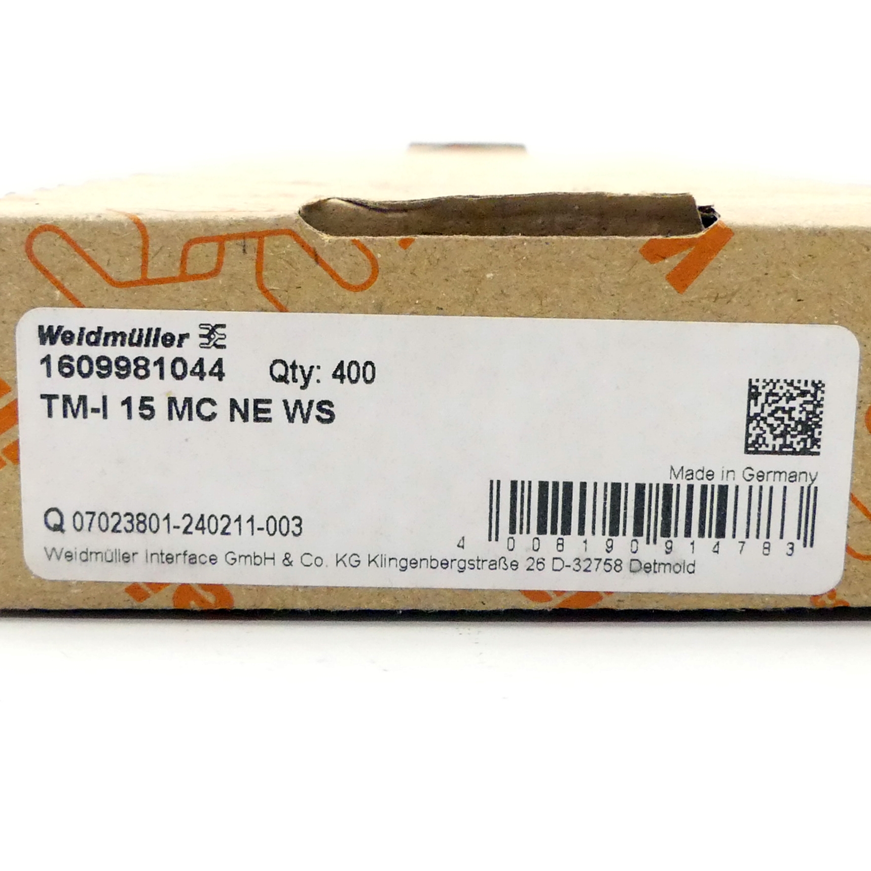 Insert markers TM-I 15 MC NE WS (400 pcs.) 