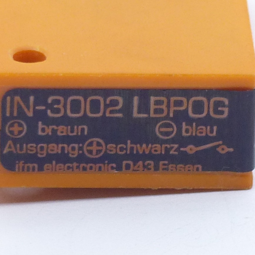 Sensor Induktiv efector IN-3002LBPOG 