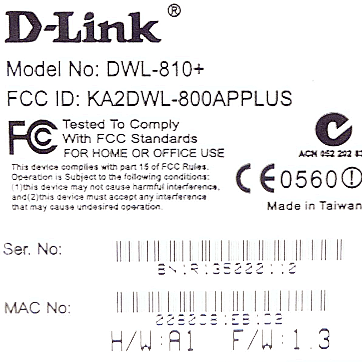 Ethernet to Wireless Bridge 