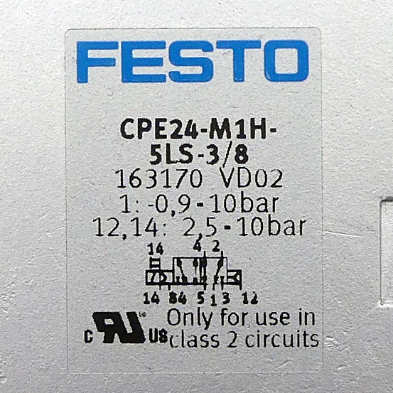 Magnetic valve CPE24-M1H-5LS-3/8 