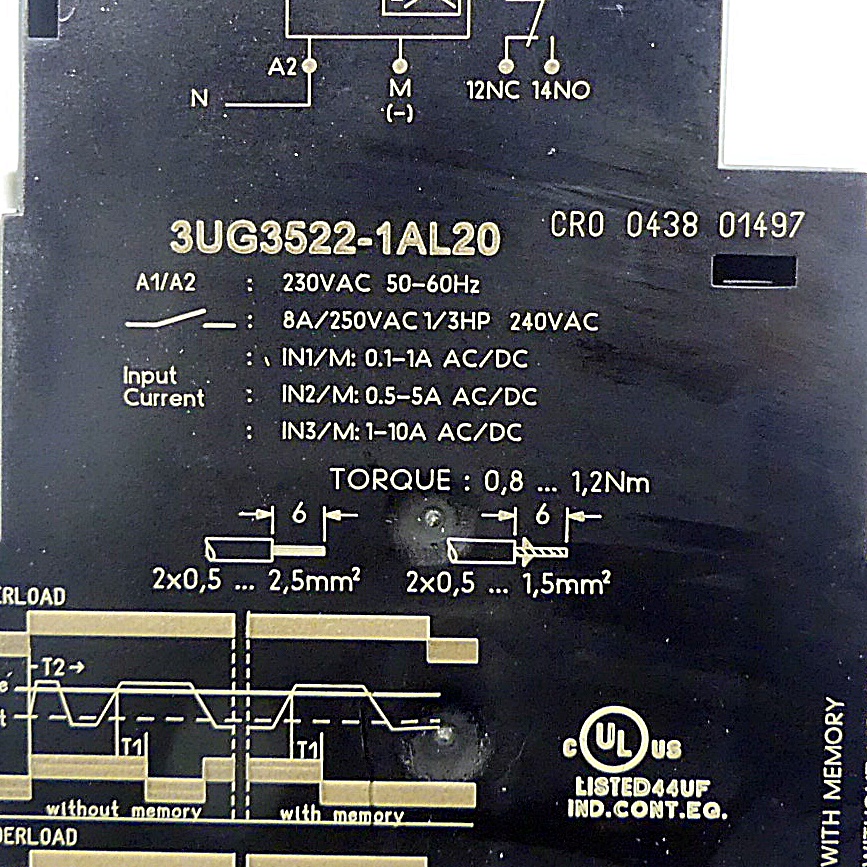 Monitoring relay 