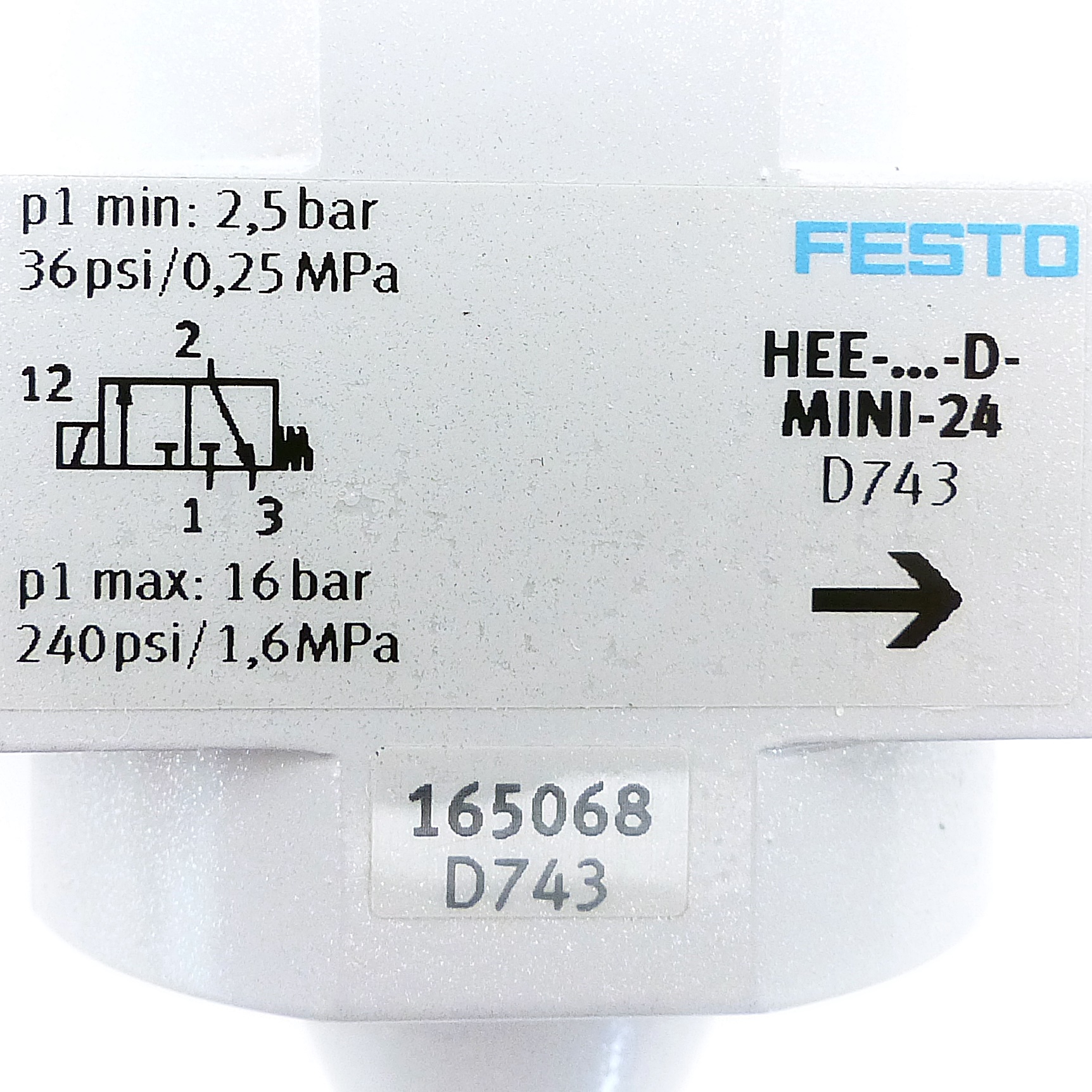 On-off Valve HEE-...-D-MINI-24 