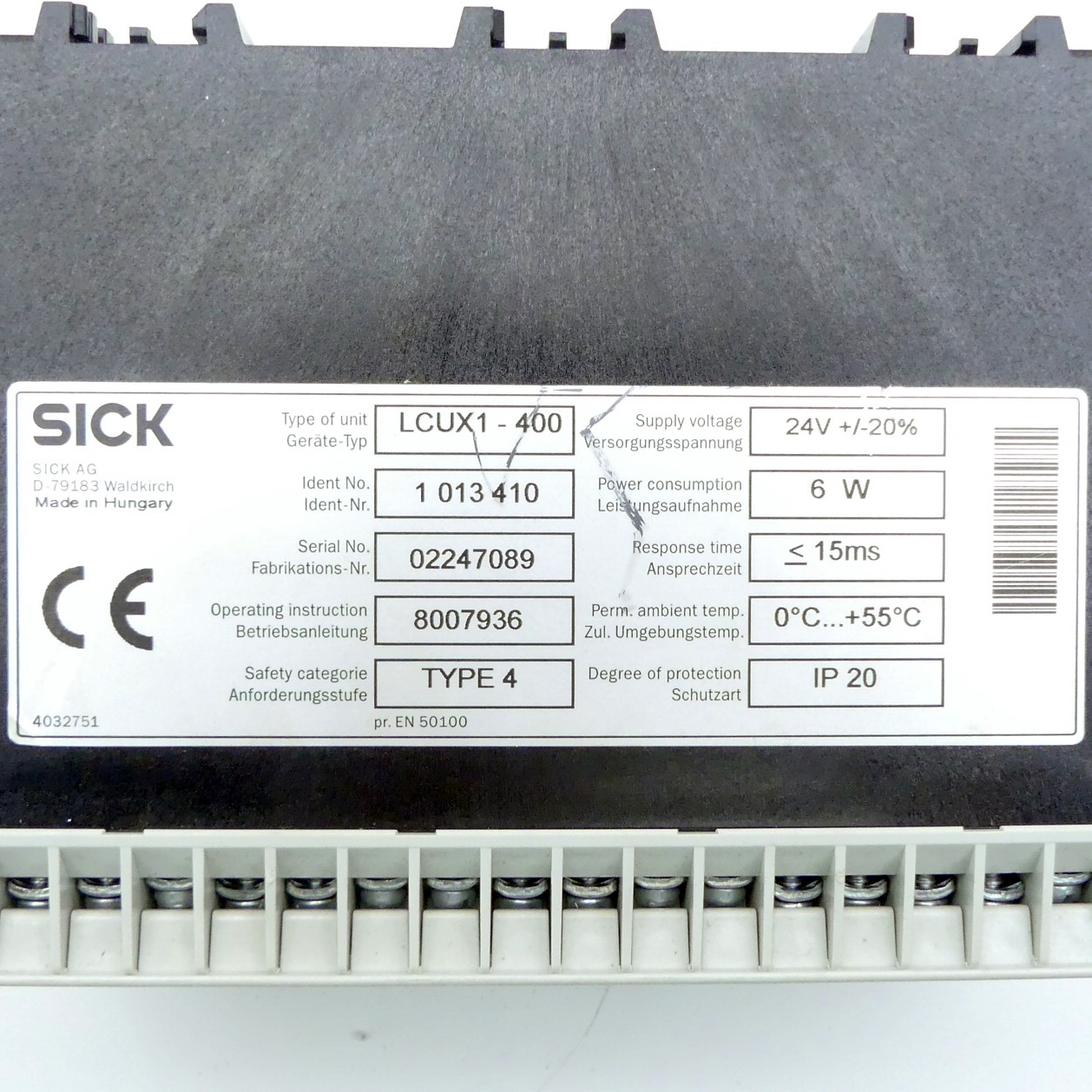 Security interface LCUX1-400 