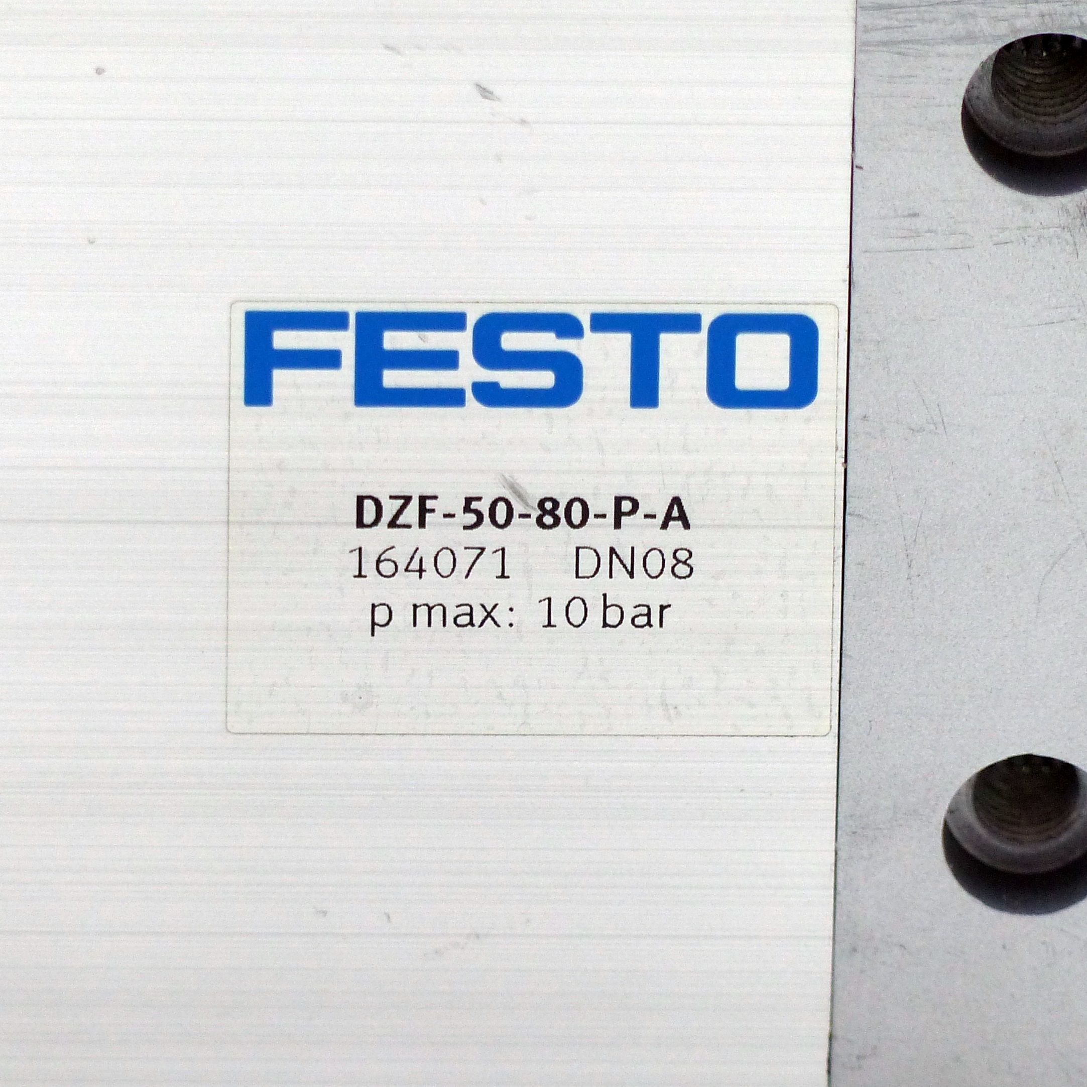 FESTO Flachzylinder DZF-50-80-P-A 