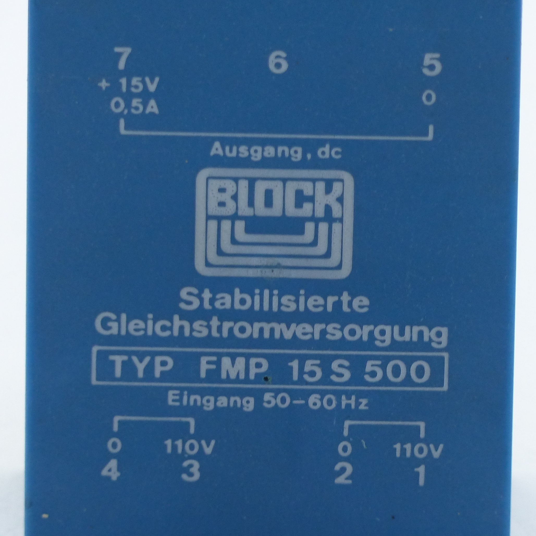 Stabilized Direct Current Power Supply 