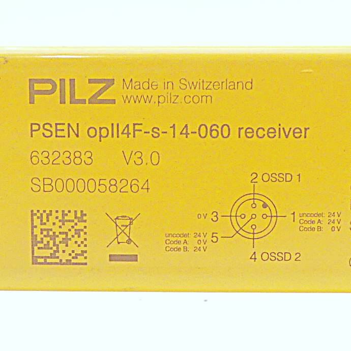 safety light grid PSEN opll4F-s-14-0600 receiver+emitter 