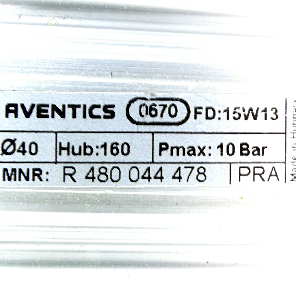 Pneumatic cylinder R 480 044 478 