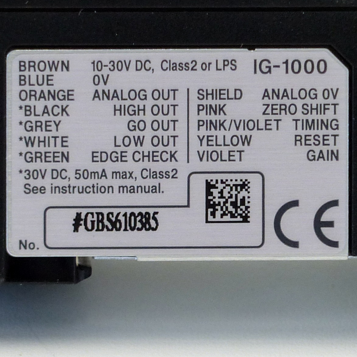 Display Unit (Measuring Amplifier) 