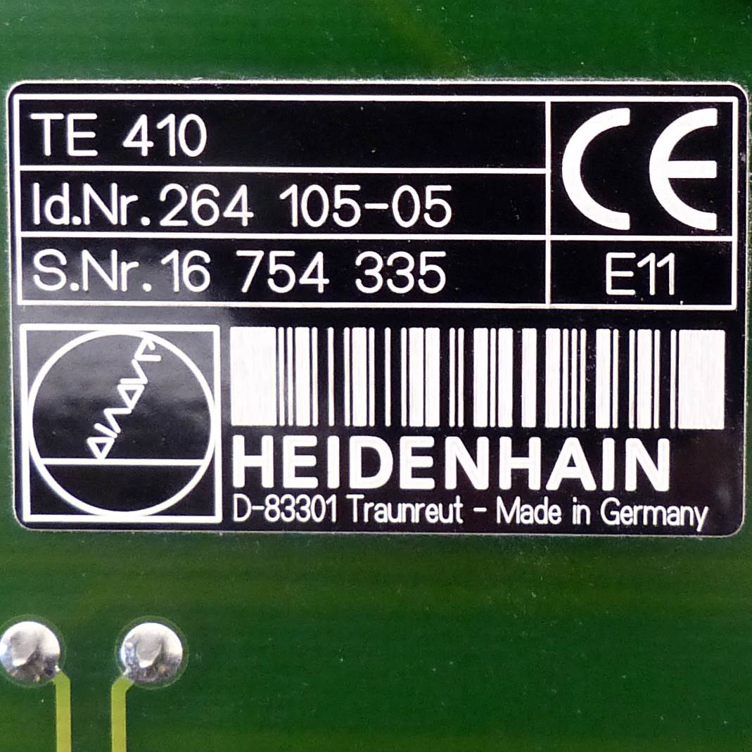 Bedienfeld / Tastatureinheit TE 410 