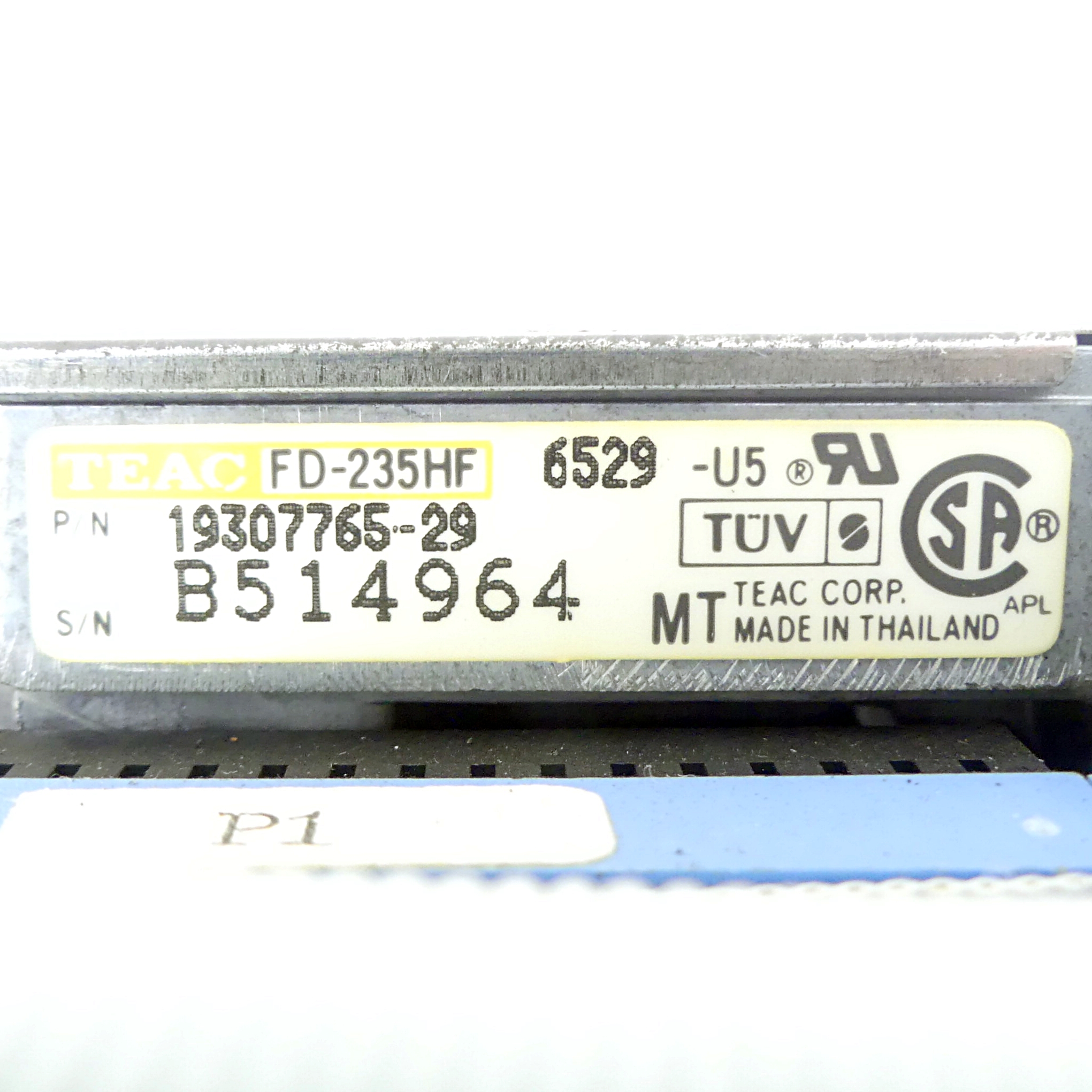 Teac Disk drive wirh Hurco disc map 