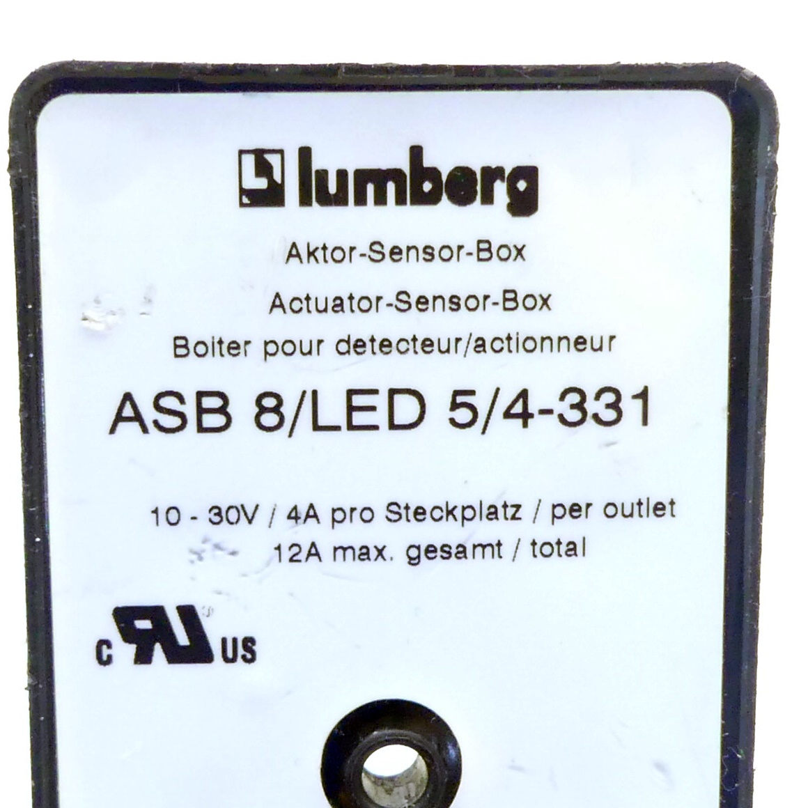 Actuator-Sensor-Box ASB 8/LED 5/4-331 