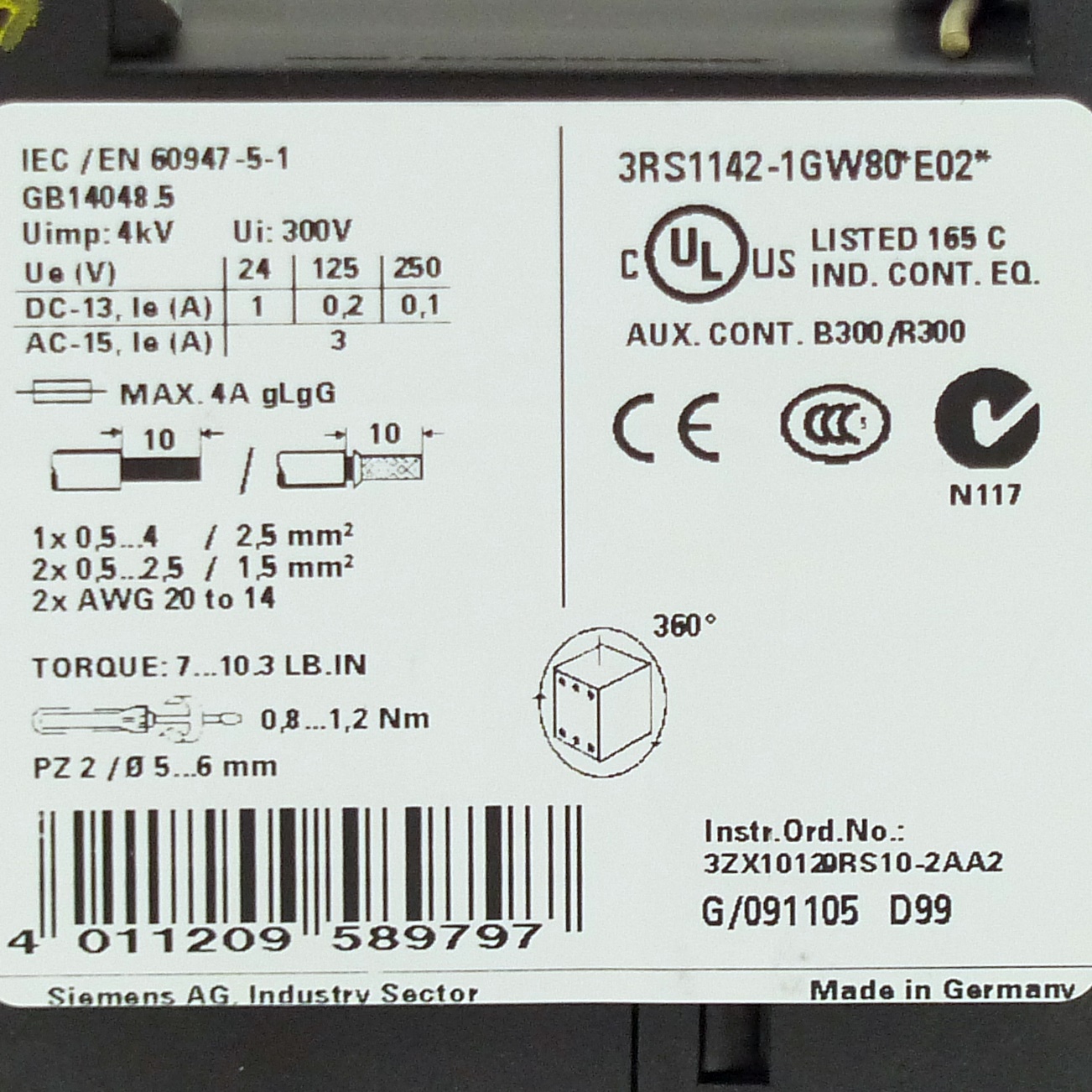 TEMPERATURE MONITORING RELAY THERMOCOUPLE 