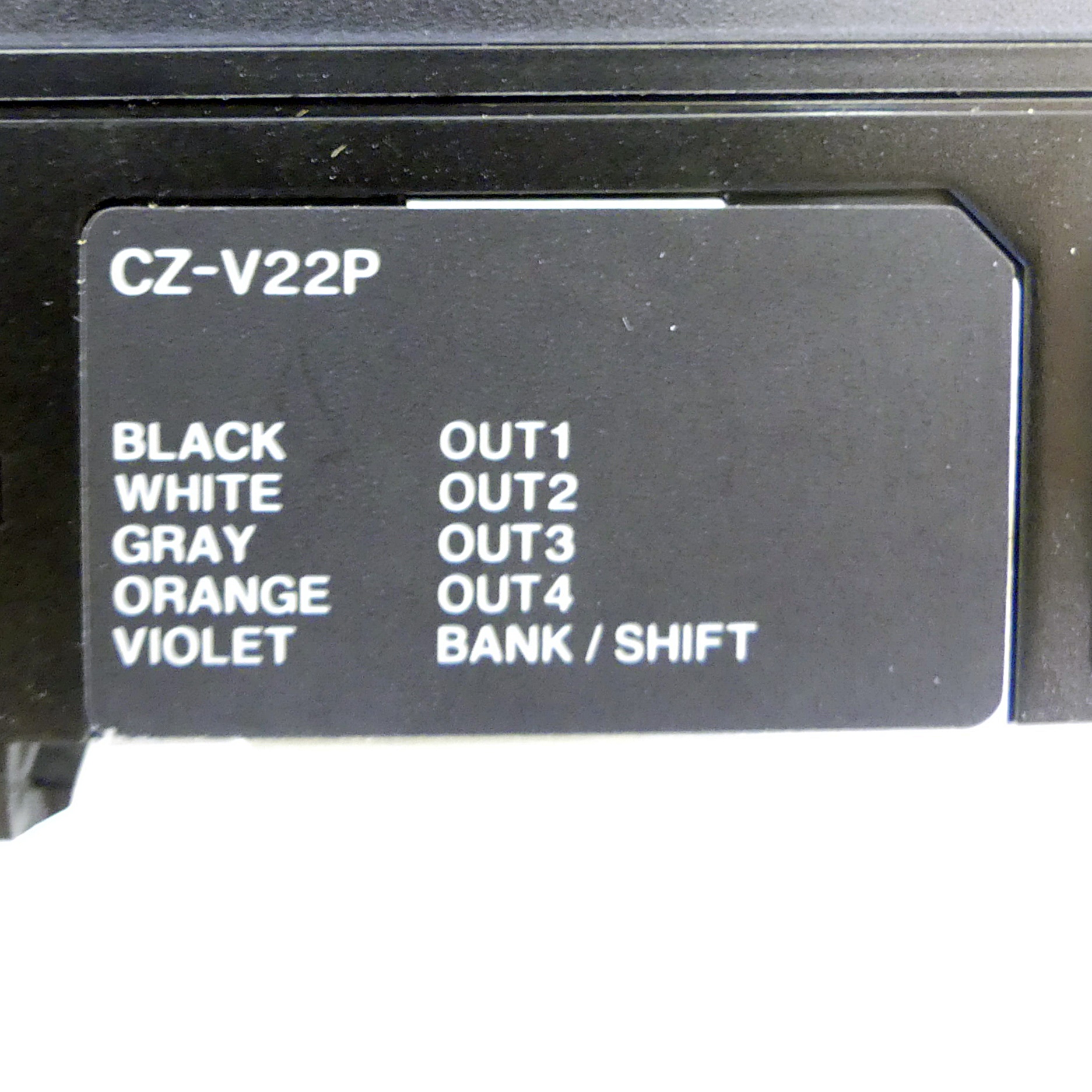 Measuring amplifier CZ-V22P 