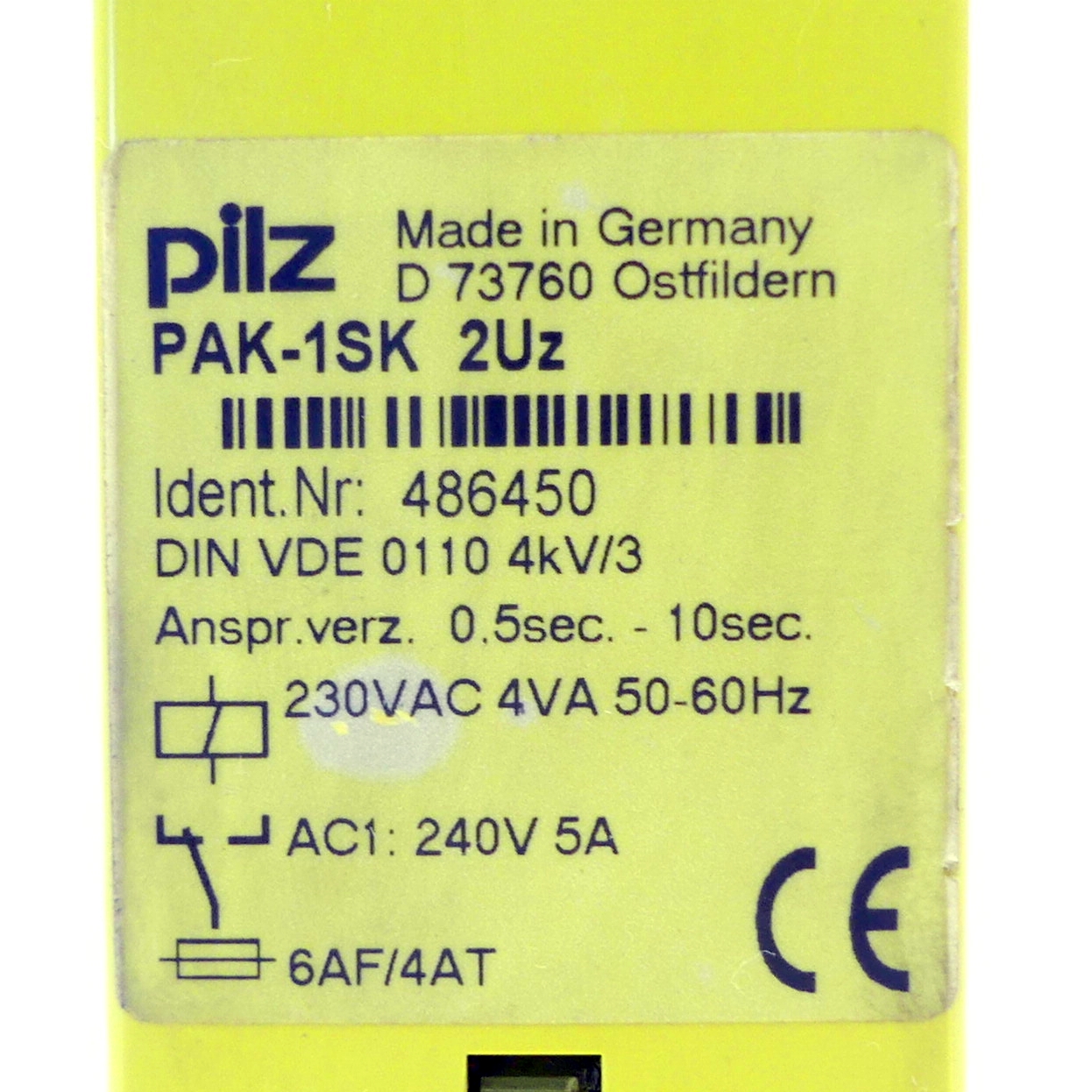 Time Relay PAK-1SK/230VAC/2Uz 