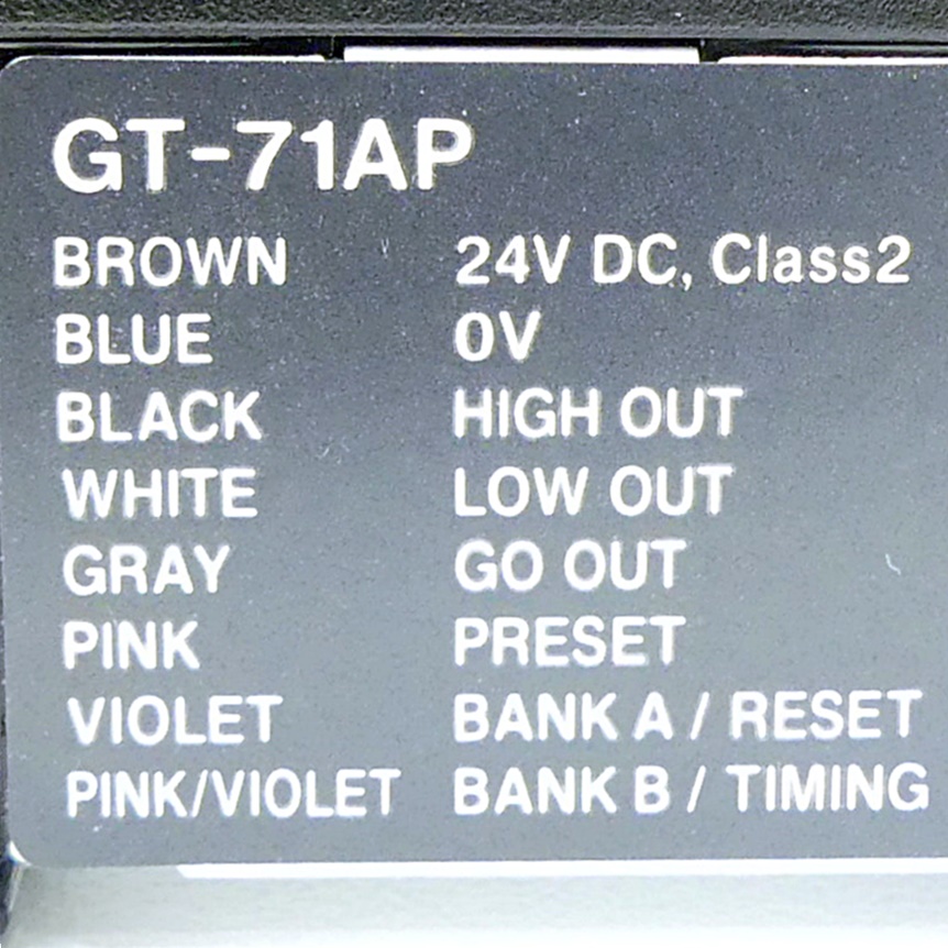 Amplifier Unit GT-71AP 