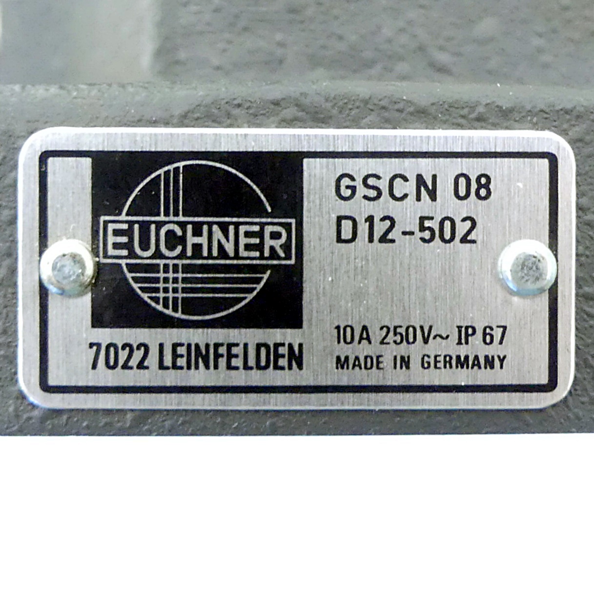 Reihenpositionsschalter GSCN 08 D12-502 