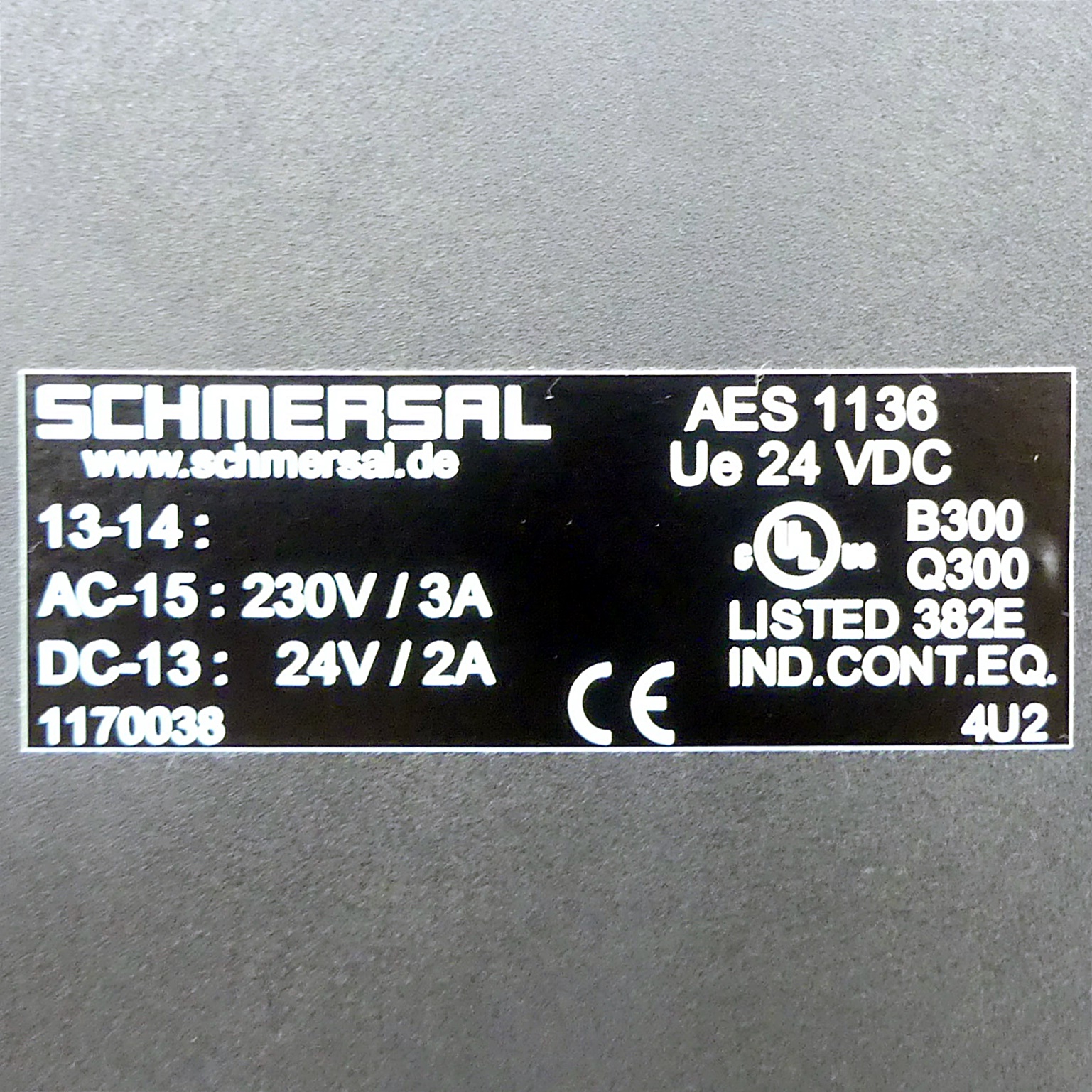 Safety relay 1170038 