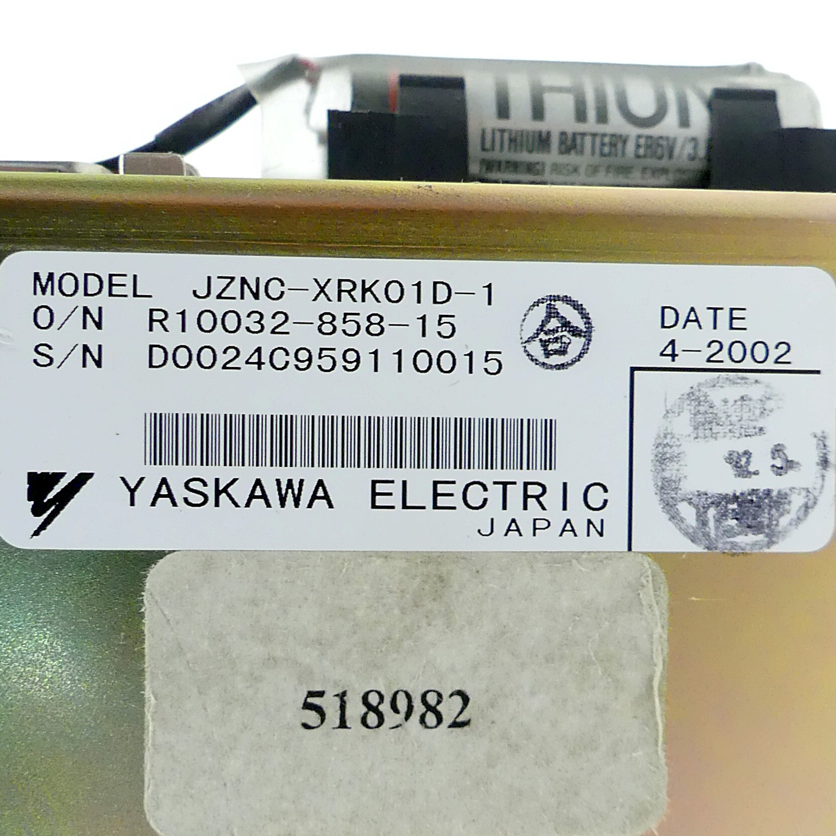 servo controller JZNC-XRK01D-1 