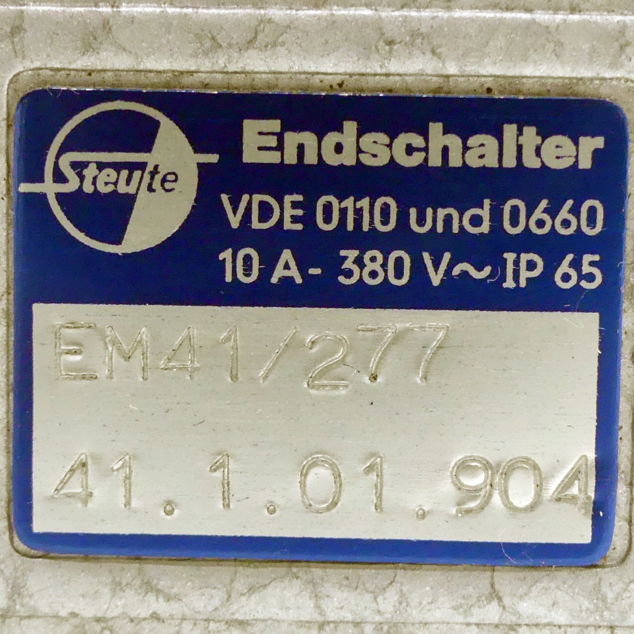 Endschalter EM41/277 