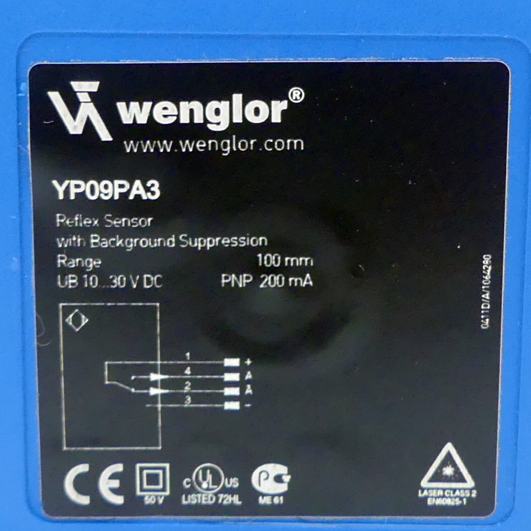 Reflex sensor YP09PA3 