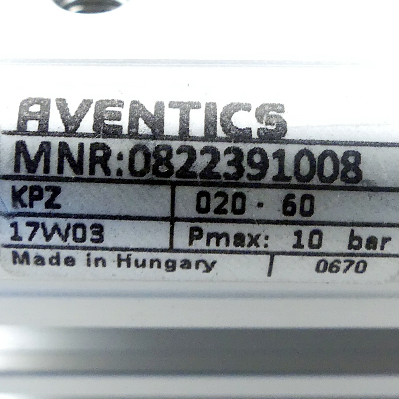 Pneumatic cylinder 0822391008 